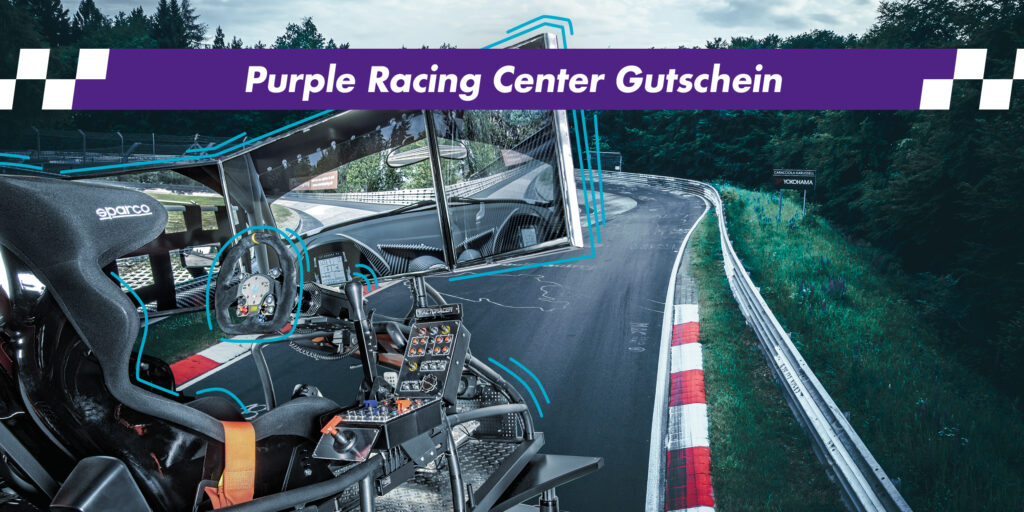 Gutschein für das Purple Racing Center